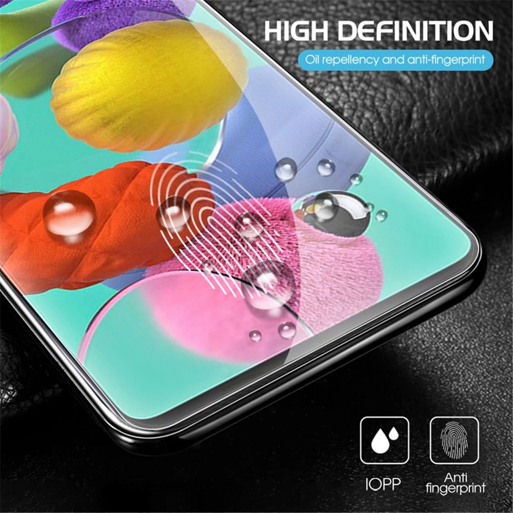 4pcs tempered glass for samsung galaxy a51 a52 a71 a72 a12 a21s s22 a32 screen protectors for samsung s21 plus s10e m21 m31 m51 free global shipping