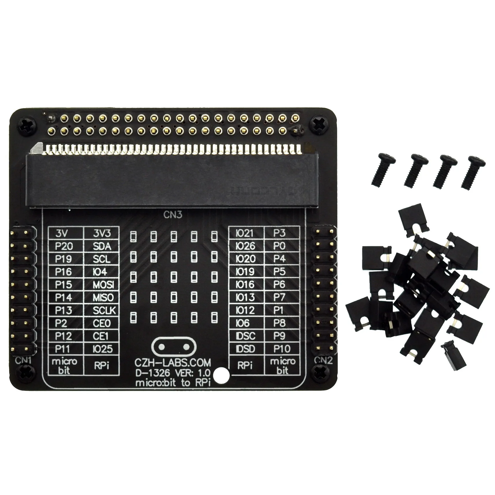 

Micro:bit X Raspberry Pi плата для соединения, Microbit to RPi плата адаптера.