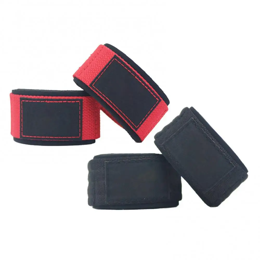 

1 Pair of Wrist Straps Soft-Skin-Friendly Nylon Sports Bandage, Extremely Durable For Sports GYM Training Back Zipper