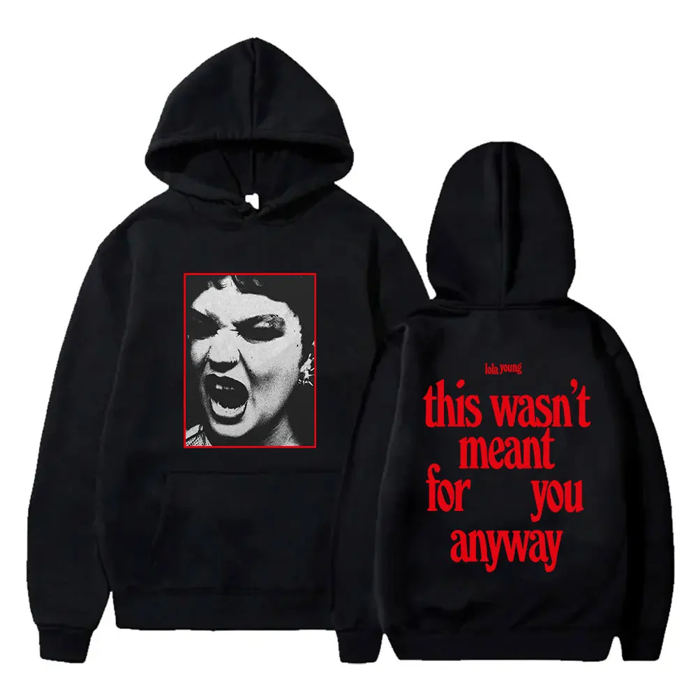 Lola Young This Wasn't Meant For You Anyway Merch толстовки косплей женские мужские модные пуловеры