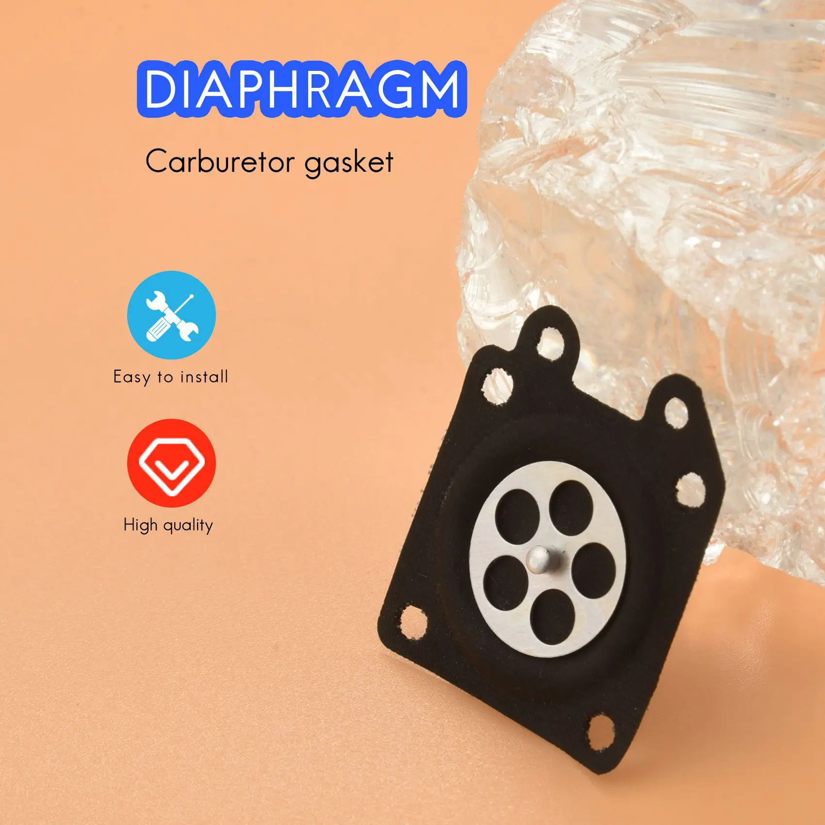 20 шт. 2500 3800 4500 5200 5800 запасные части карбюратора бензопилы прокладки диафрагмы