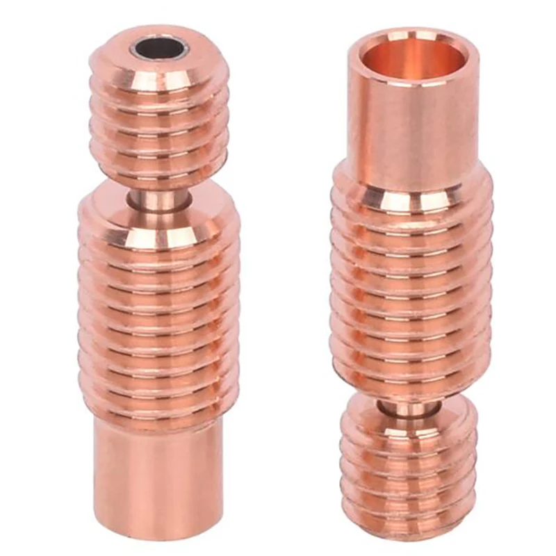 

2Pcs Bimetal Thermal Fracture Nozzle Throat for V6 HOTEND Heating Block Fracture 1.75MM