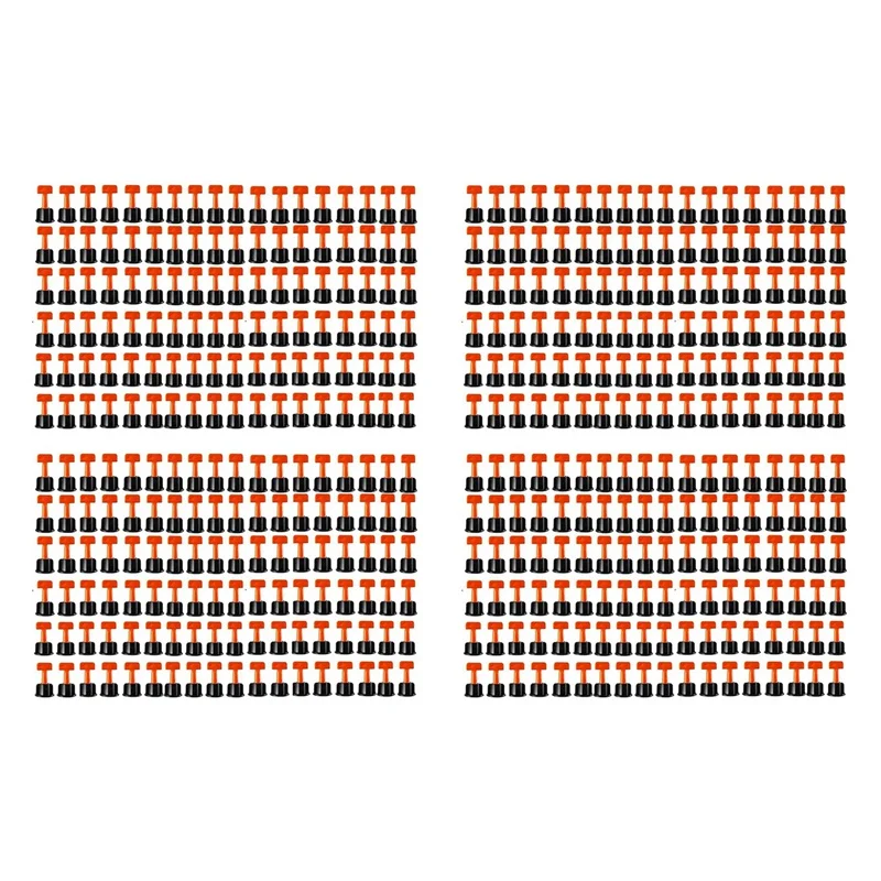 

604 Pcs Flat Ceramic Level Wedges Tile Spacers Reusable Flooring Wall Tile Leveling System Leveler Locator Spacers Plier