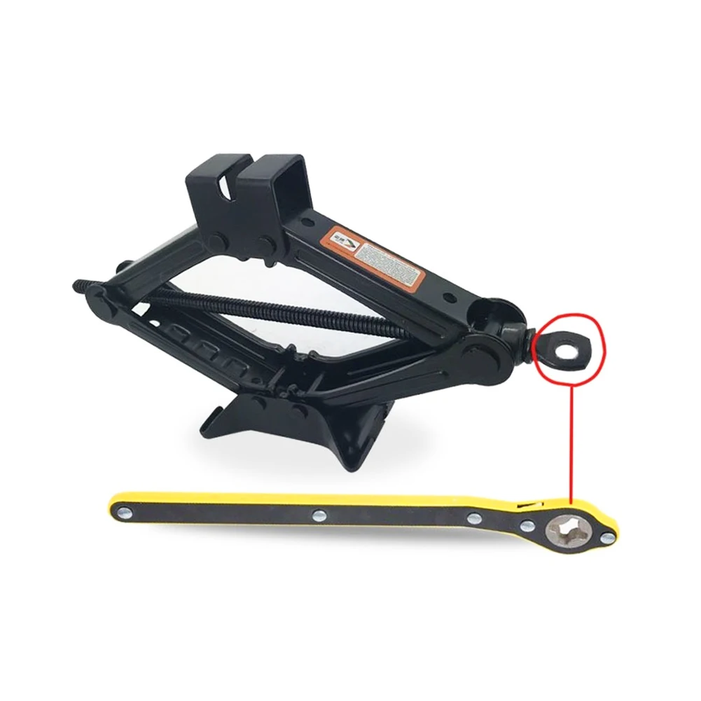 

Universal Car Jack Ratchet Wrench Scissor Jack Handle Labor-saving Wrench Car For BMW VW Tesla Benz SUV Repair Accessories
