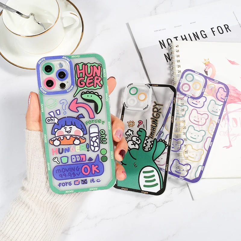 

13 Pro Case For iPhone 13 Pro Max Cases Lens Protection Funda iPhone 11 Pro 12 Pro Max 8 7 Plus SE 2020 X XS Max Soft TPU Covers