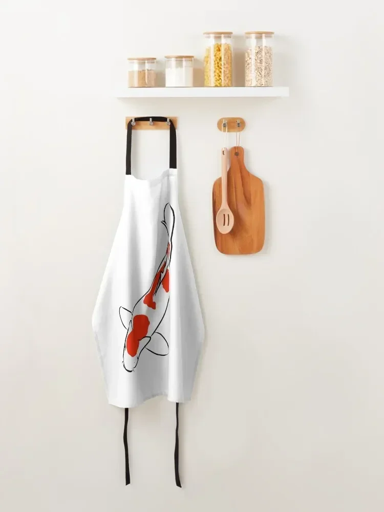 Фартук Koi Fish Kujaku кухонный фартук для женщин и девочек