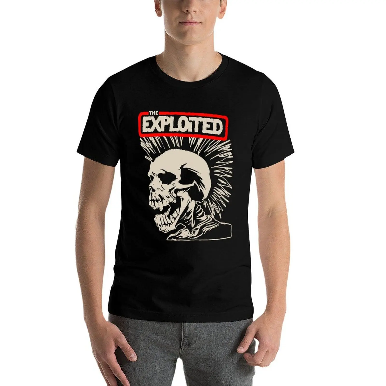 Фото Футболка The Exploited Basic Tee Shirt для повседневного образа. №4