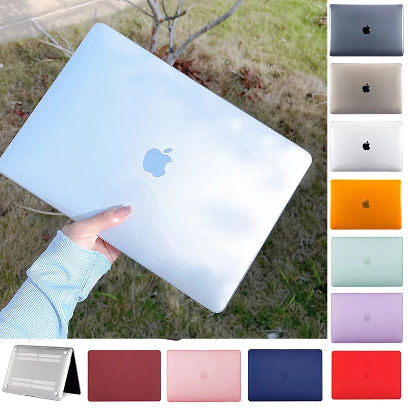 

Newest Laptop Case for Macbook Air 13 M1 M2 Pro 13 2022 Air 13.6 12 11 15 Inch Cases Pro 14 Pro 16 2023 Cover Matte Skin Shell