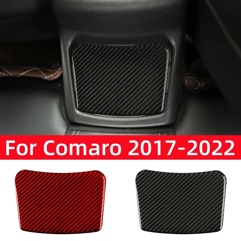 Для Chevrolet Camaro 2017-2022 аксессуары из углеродного волокна интерьер автомобиля задний