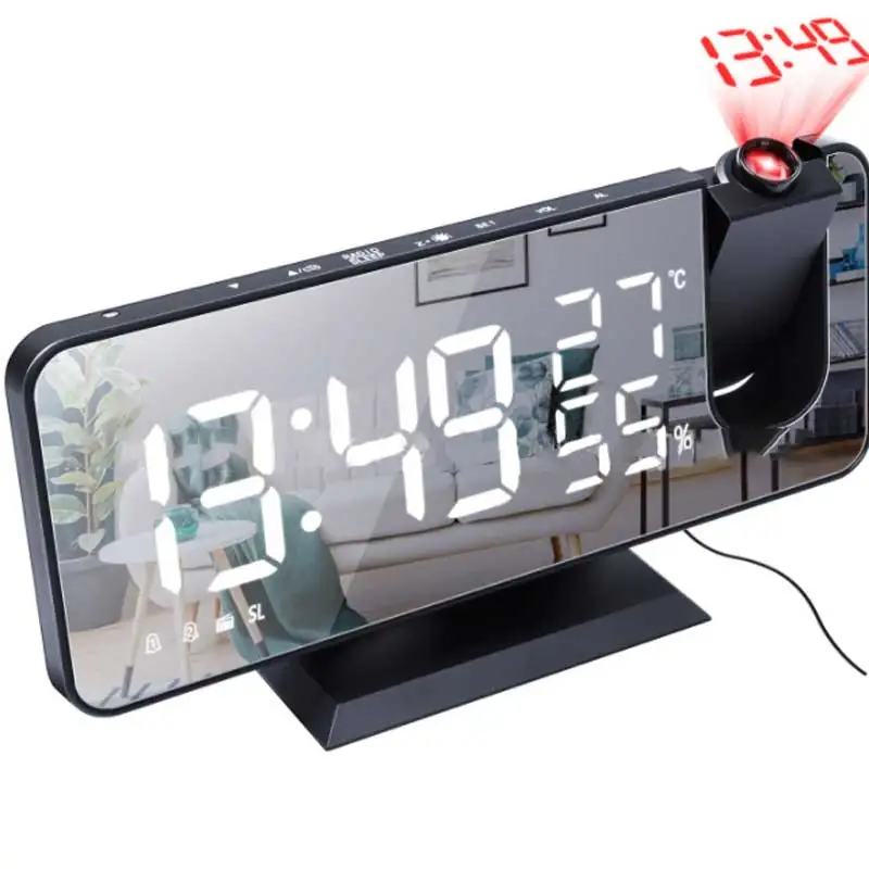 

Проектор-будильник с зеркальным дисплеем