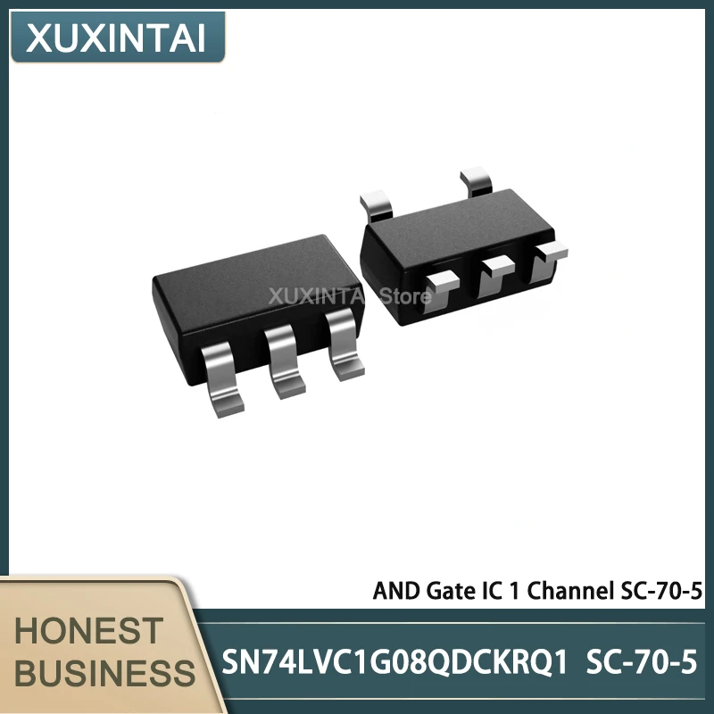 

100Pcs/Lot SN74LVC1G08QDCKRQ1 SN74LVC1G08 AND Gate IC 1 Channel SC-70-5