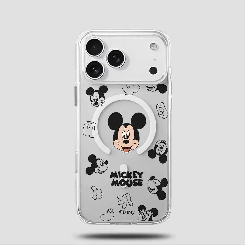 Фото Чехол для телефона Disney с Минни Маус и Микки Маус для iPhone 17, 16, 15, 14, 12, 11, 13 Pro Max, iPhone 16, 15, 14 Plus, 17 Air, 17E, 16E №4