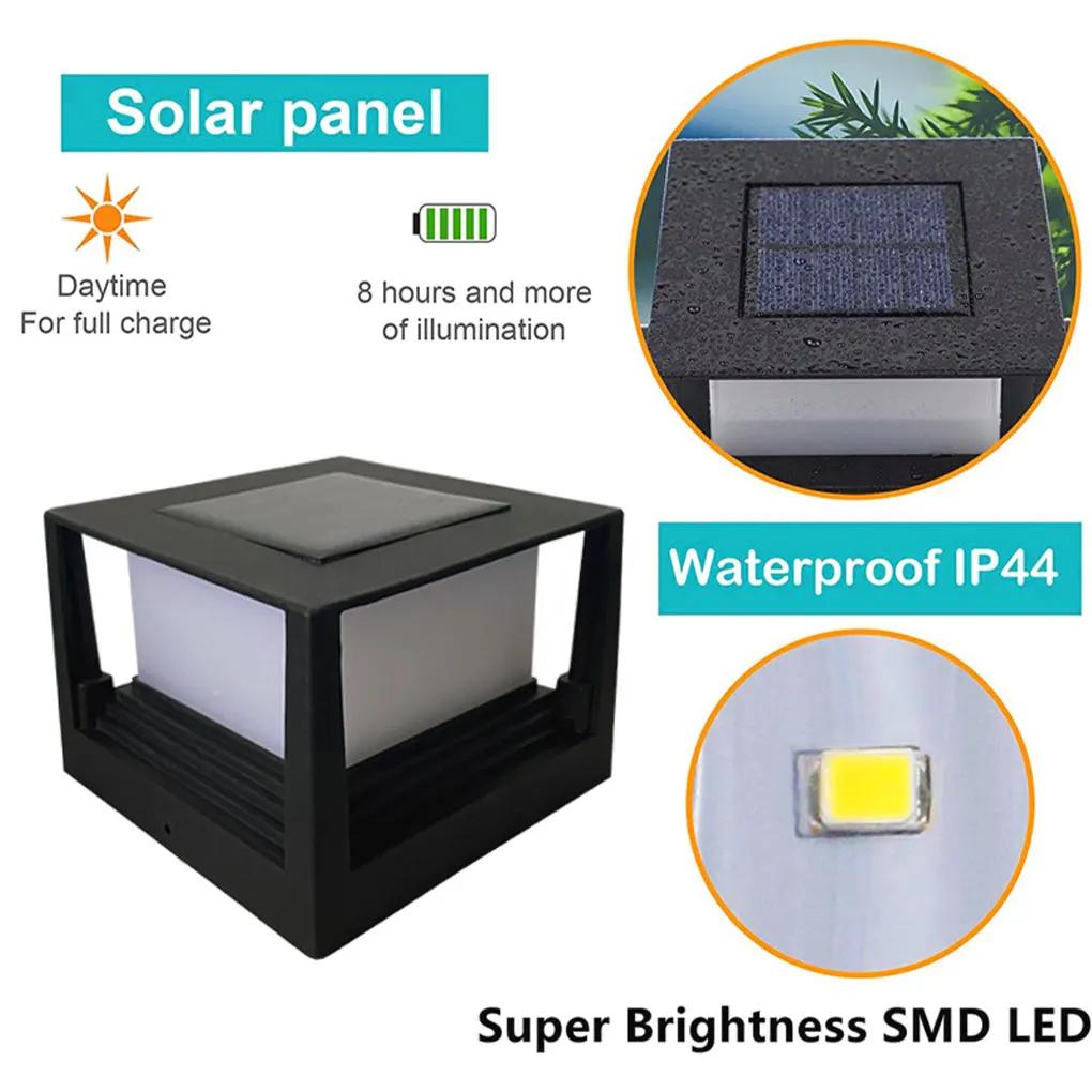 

Solar Light Garden Pathway Patio Porch Driveway Fence Landscape Lamp