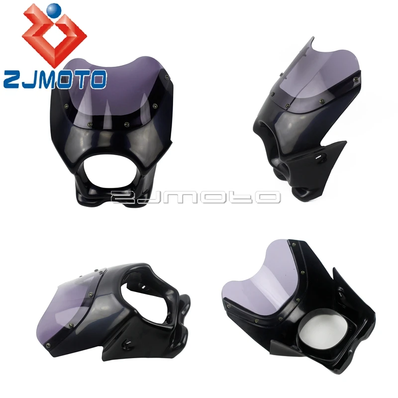 Мотоциклетная белая маска для фары передняя обтекатель Honda Monkey APE50 100 CB50 DAX GSX125E AR50
