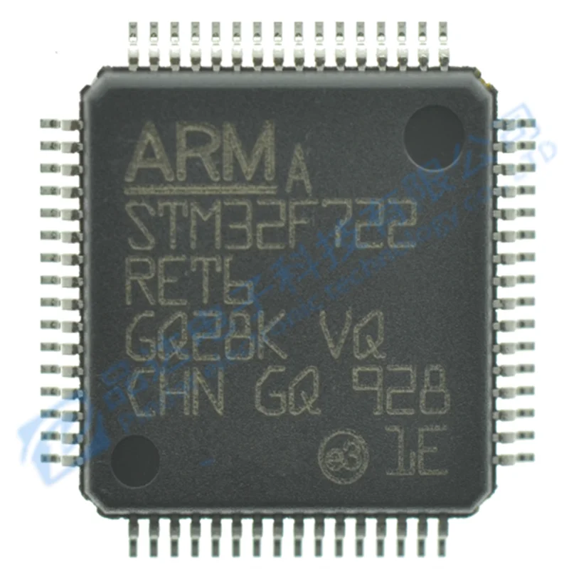 

1piece 100% New STM32F722RET6 STM32F722 RET6 QFP-64 Chipset