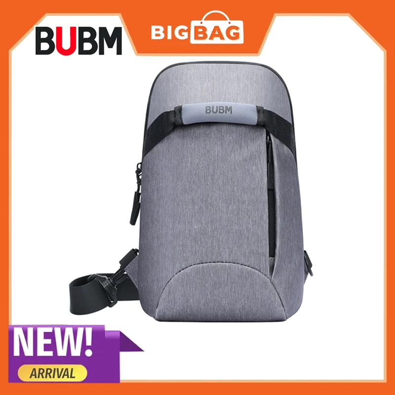 

BUBM Chest Bag One Shoulder Crossbody Bag Backpack Single Shoulder Sports Outdoor Bags Fashion Handbags Storage Bags For Adults