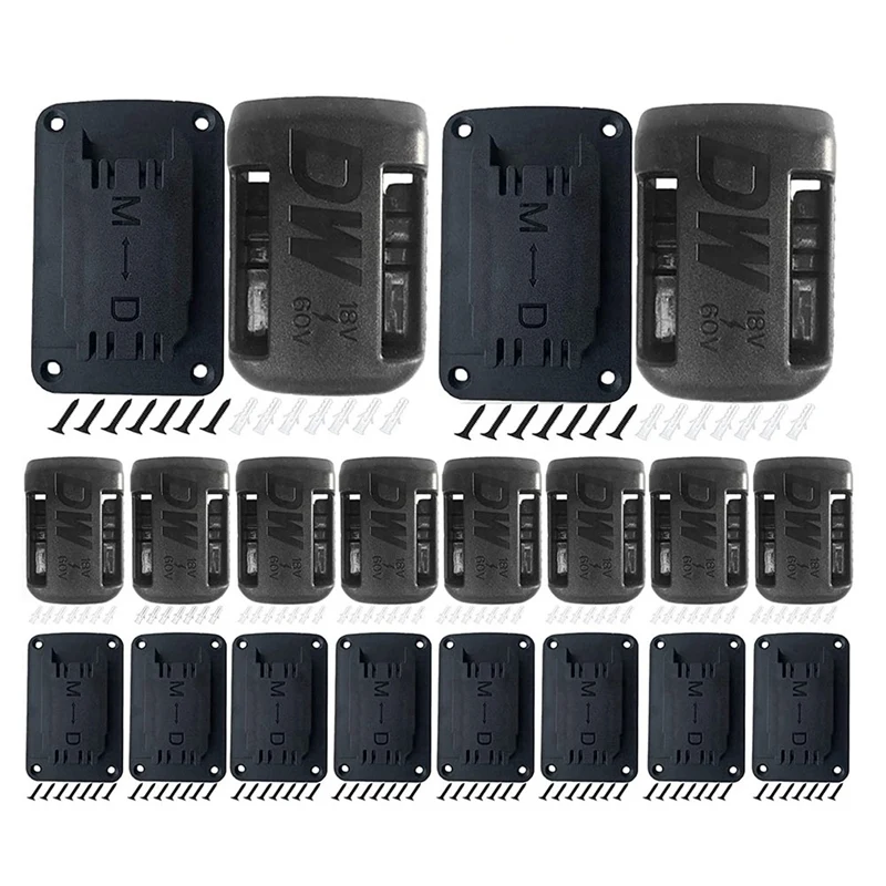 

Battery Base And Tool Holder For Dewalt 20V 12V Drill Tool Mount And 20V 60V Battery Holder/Base Holder