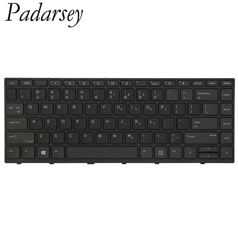 Сменная клавиатура Padarsey для ноутбука HP Probook 430 440 445 G5 без подсветки - купить по
