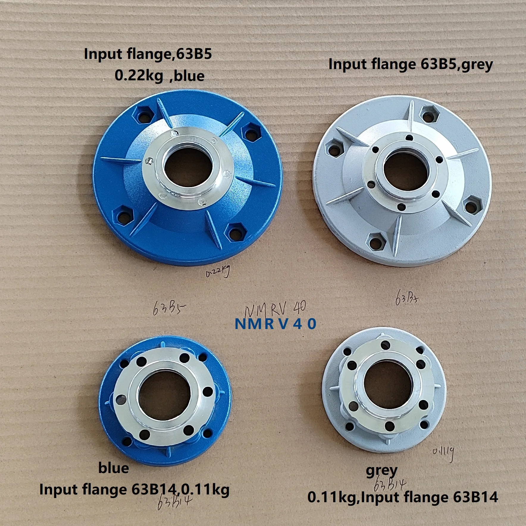 CYAutoman Input Flange 56B5 56B14 63B5 63B14 71B5 71B14 for Worm Gearbox Gear Reducer speed reducer RV40 RV040 NMRV040