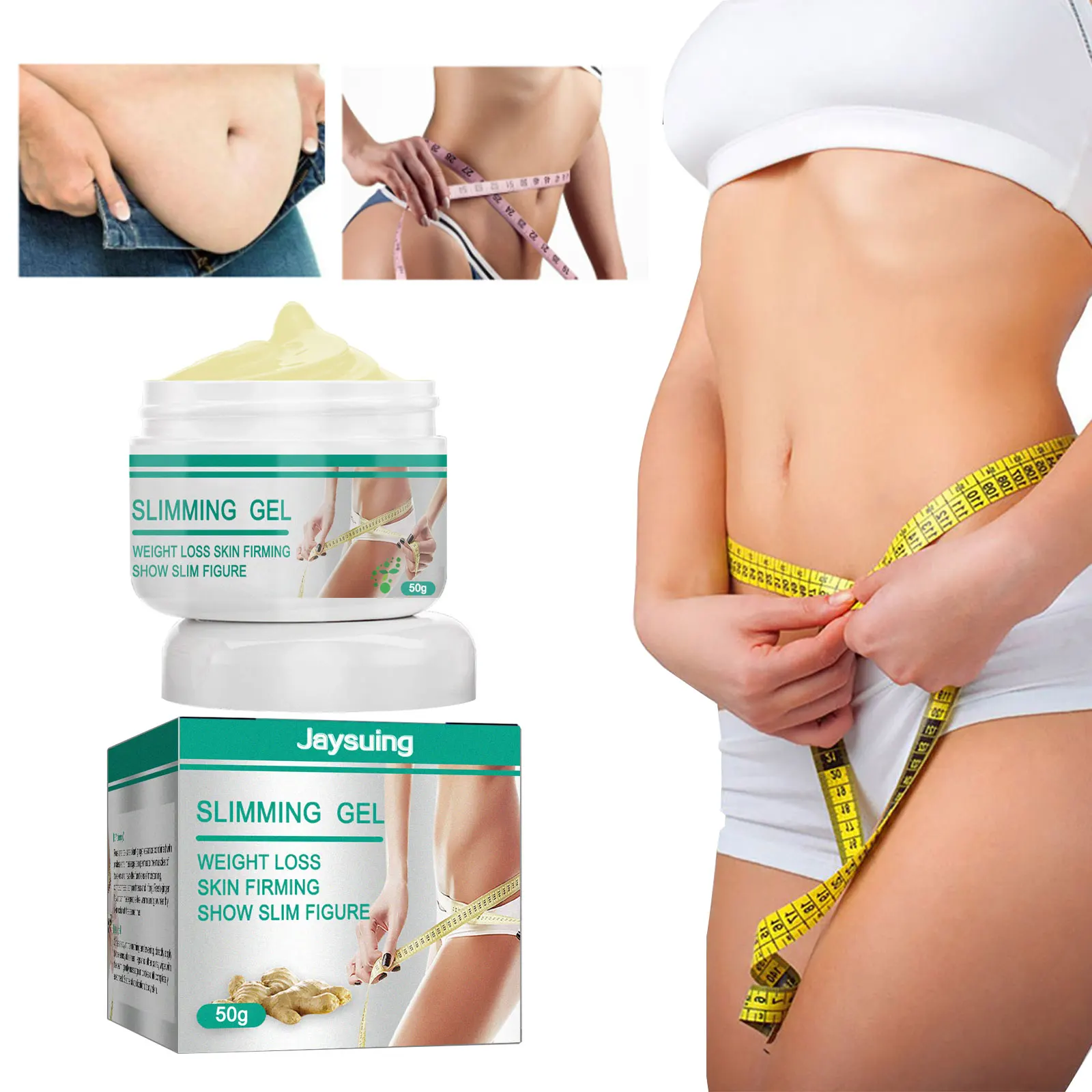 

Slimming Cellulite Cream Fat Burning Weight Loss Flat Belly Firming Lifting Fat Masses Sculpting Lines Shaping Waist Lotion 50g