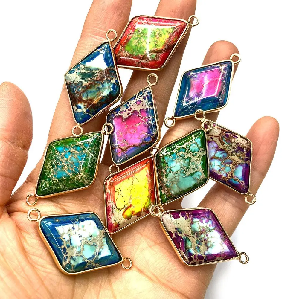 Подвеска из натурального камня «император», 21 Х9 мм