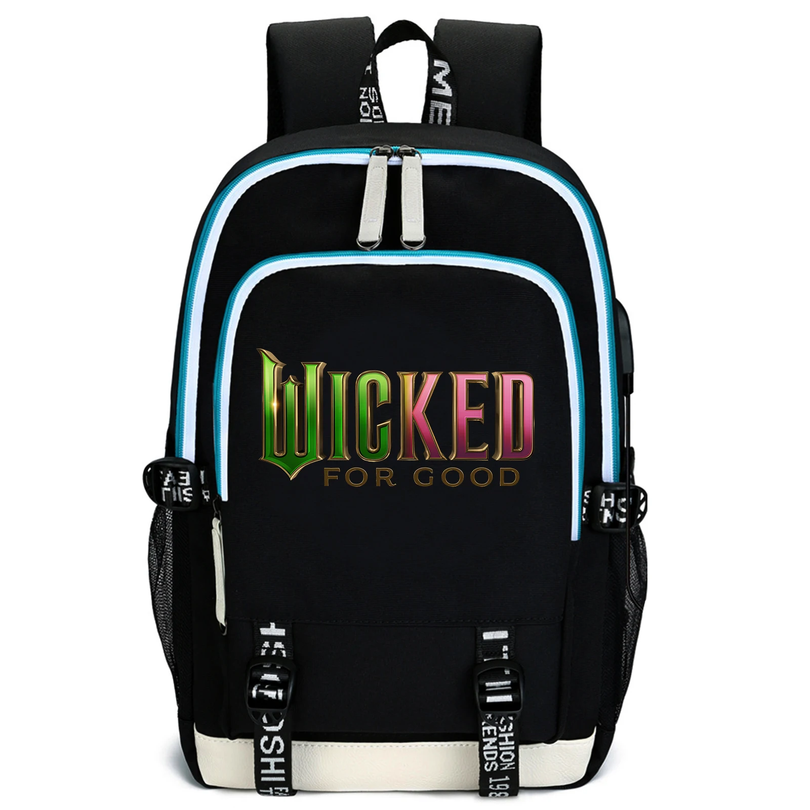 Фото 2025 Wicked For Good Movie Рюкзак Рюкзак для ноутбука Подростки Мальчики Девочки Студенческая сумка для книг Mochila №3