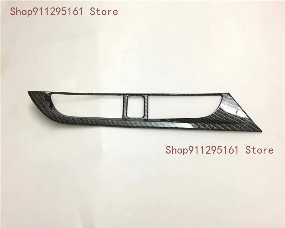 

Центральная консоль из углеродного волокна для Nissan Kicks 2017 2018 2019, крышка кондиционера, аксессуары для салона ar