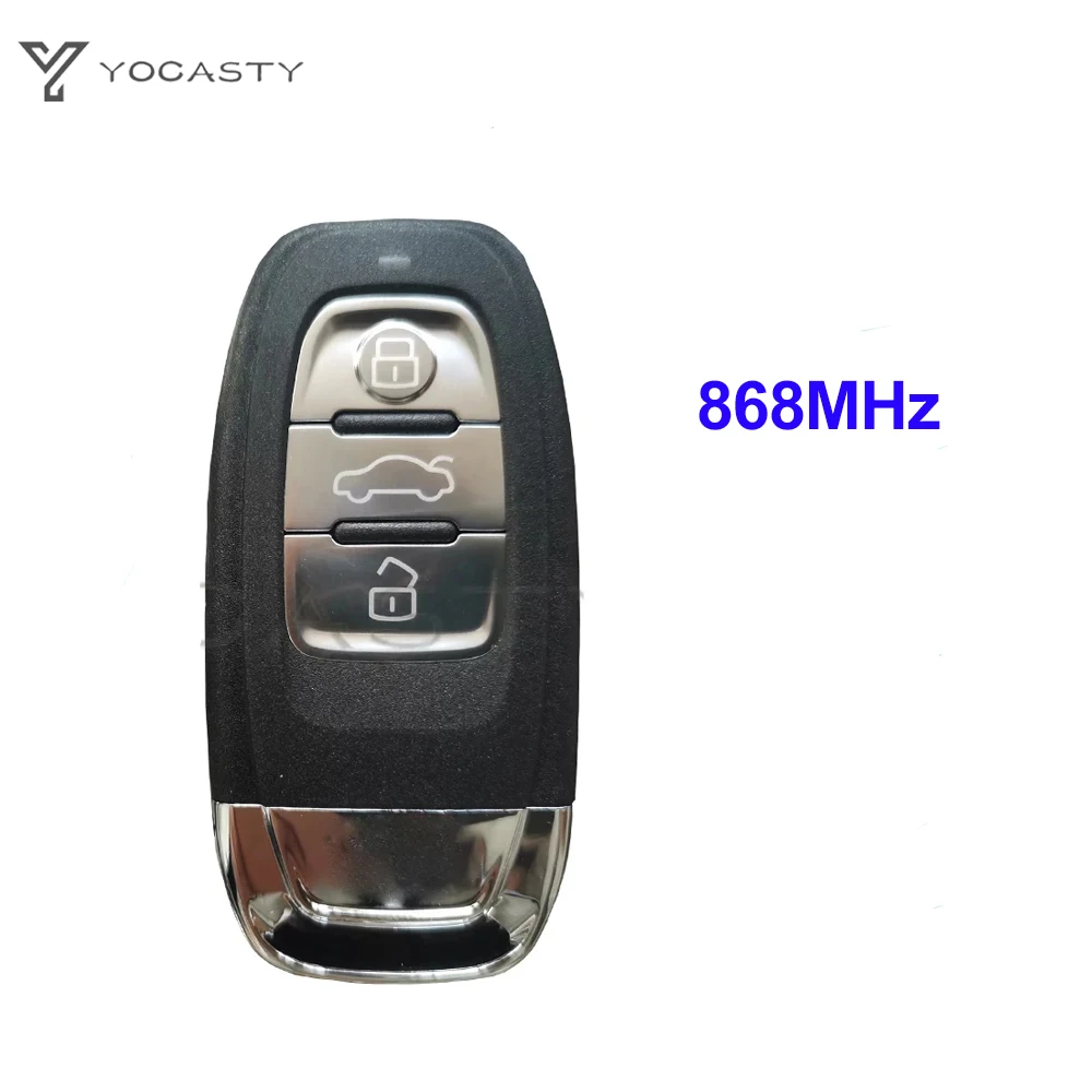 

ЙОКАСТЯ 8Т 0959754 C 8T 0959754 D Ключ дистанционного управления 315 МГц/433 МГц/868 МГц для Audi 2008-2014 A4 A4L A5 Q5 8K 0959754 Г 8К 0959754 E