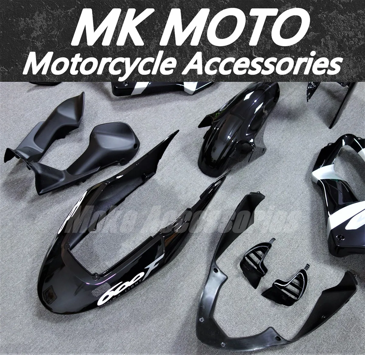 Комплект обтекателей для мотоцикла подходящий Cbr600f F4i 2004 2005 2006 комплект кузовных