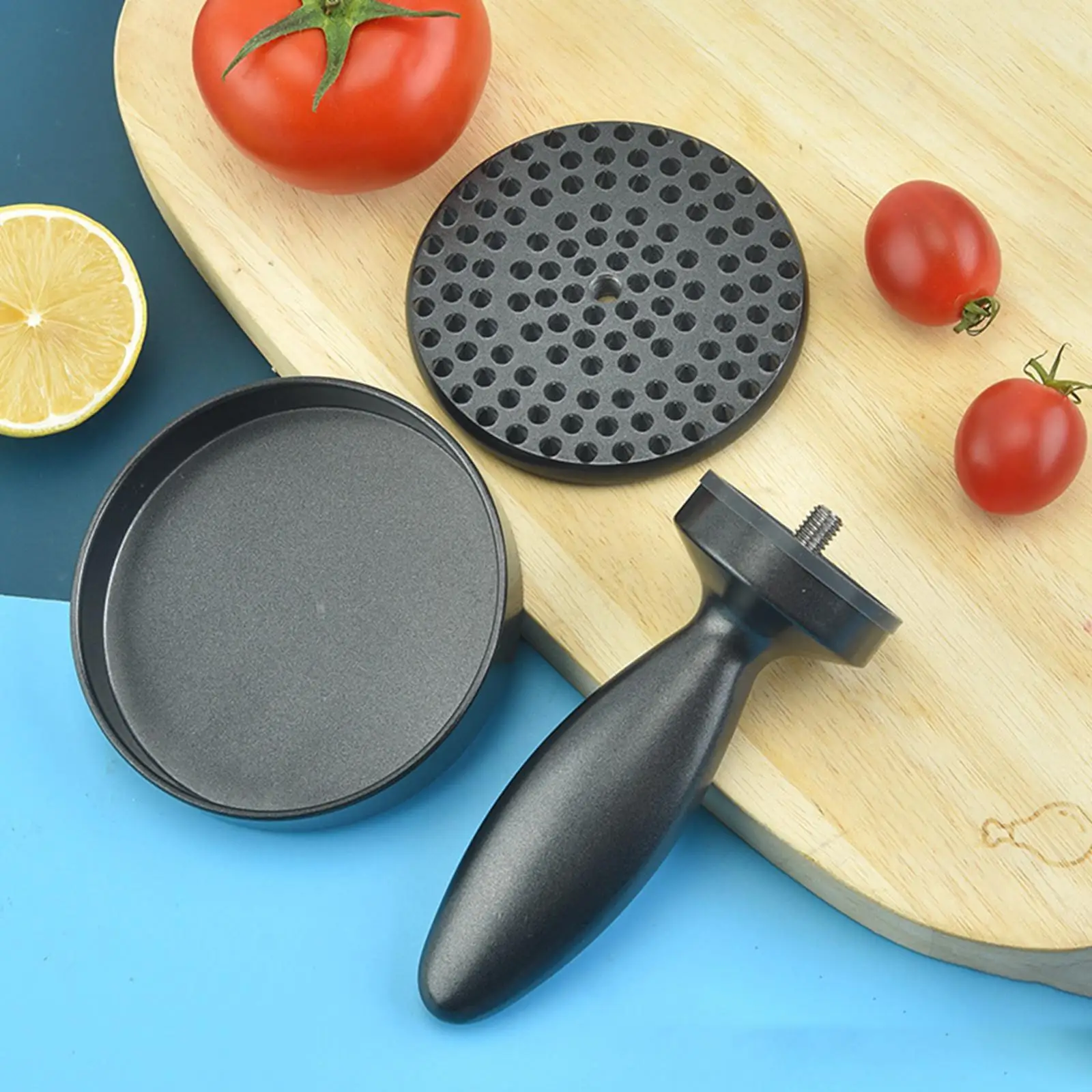 

Ручной регулируемый пресс для бургеров, мясорубка, пресс для гамбургеров, пресс для мяса, чеснока, приготовления стейка, барбекю