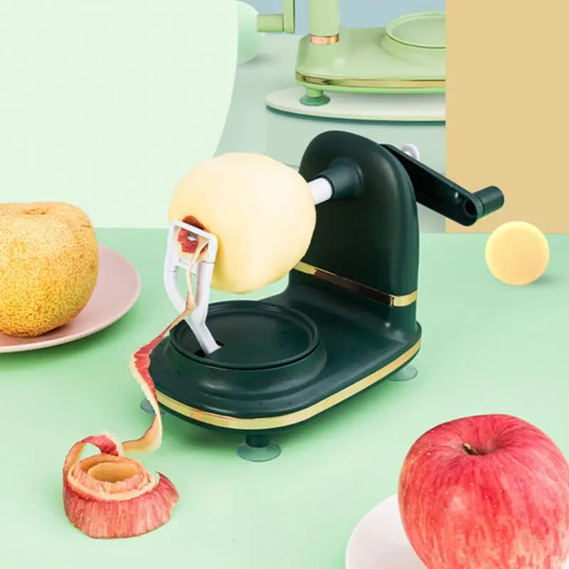 

Home Multi-function Apple Machine Peeler With Spare Blade Hand-operated Apple Peeler Apple Peeler Clipping Kitchen Apple Slicer