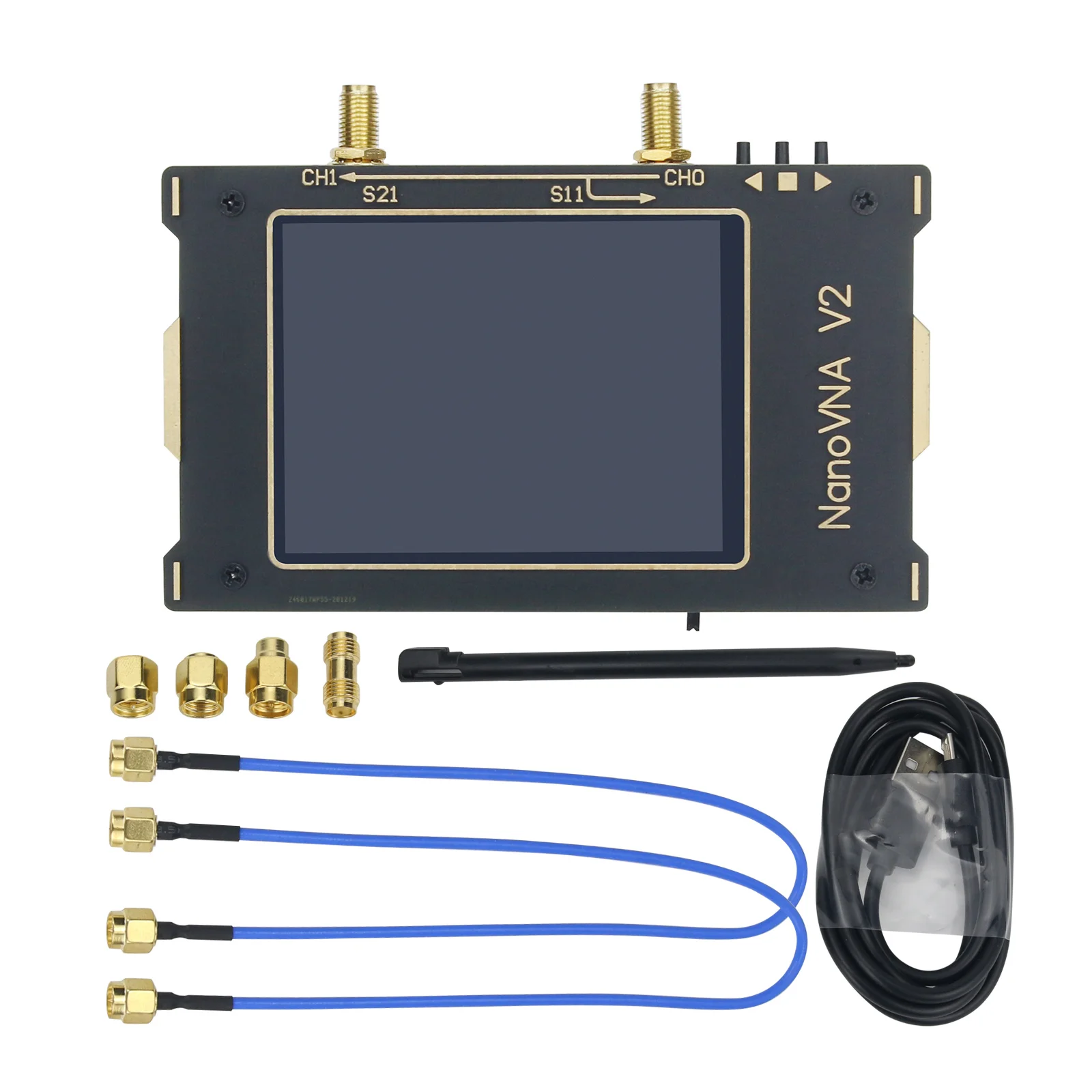 

NanoVNA V2 Vector Network Analyzer 50KHz-3GHz Antenna Analyzer with 3.2" TFT Display