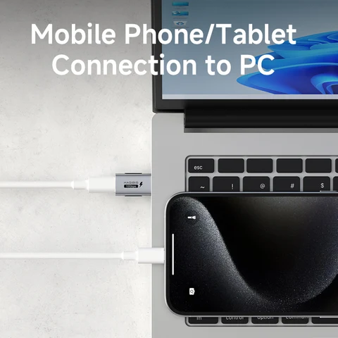 Hagibis USB A «папа» на USB C «мама» 10 Гбит/с Высокоскоростная передача данных 60 Вт Конвертер для быстрой зарядки для планшета Macbook