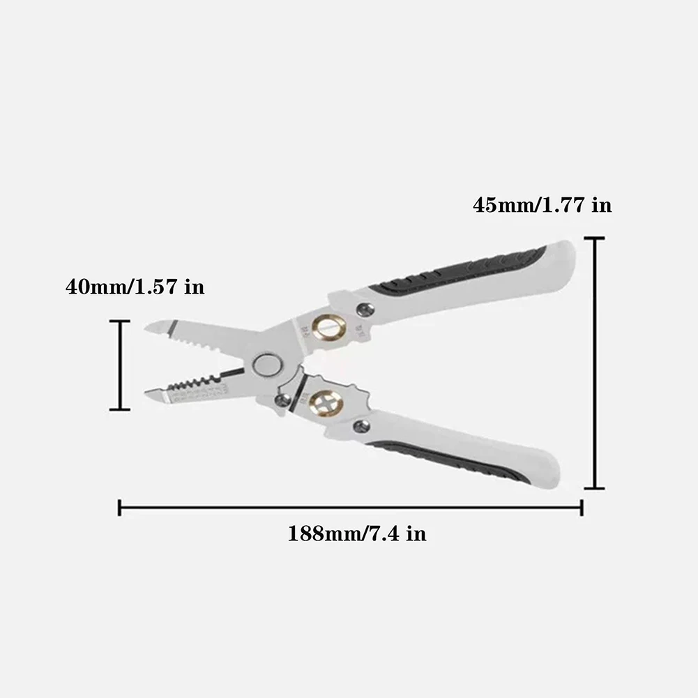 

Multifunctional Wire Stripper Plier Reparing Tools Rust Removal Special 40mm Diameter Cable Stripper Decrustation