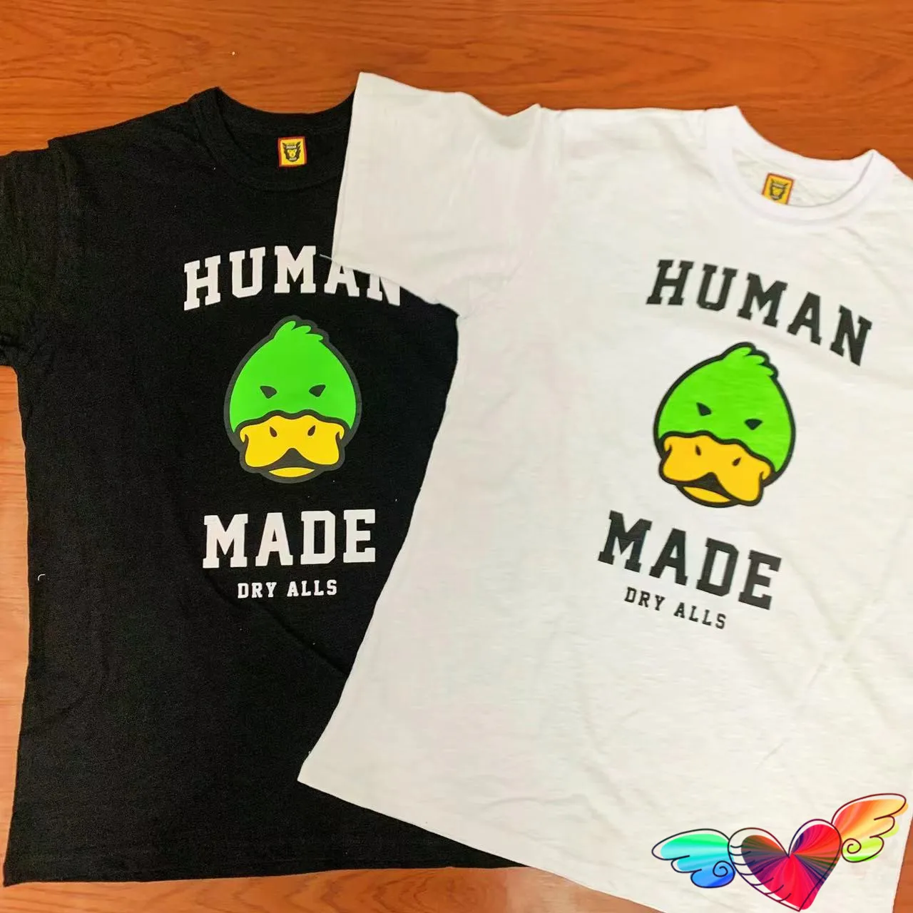 

Green Duck Human Made T-shirt 2022ss Men Women 1:1 High Quality Cartoon Graphic Human Made Tee Cotton Tops Summer Short Sleeve