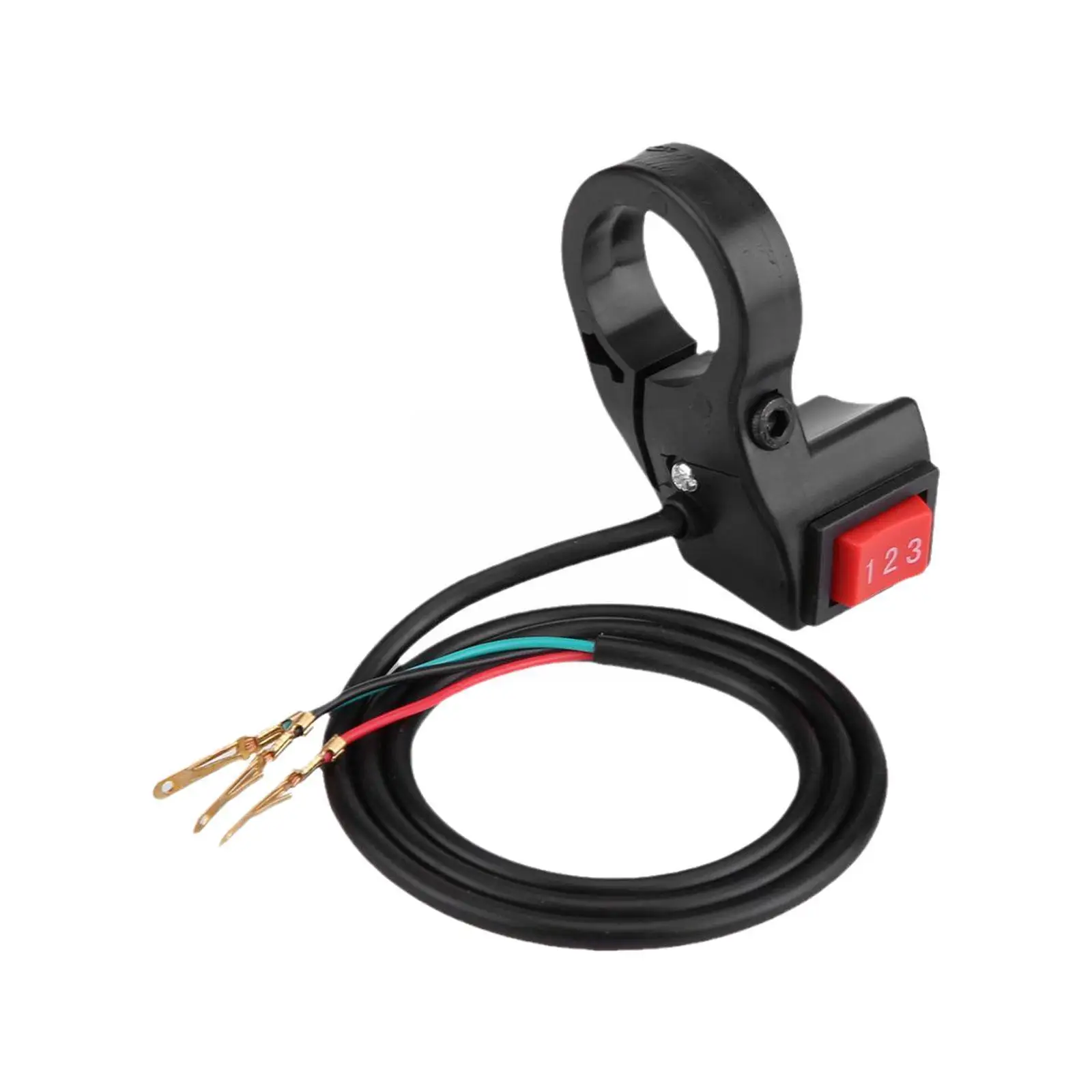 

1pc 22mm 7/8in Electric 3 Speed Module Handlebar Switch Shift For Motorcycle Motorcycle Switch J3f7