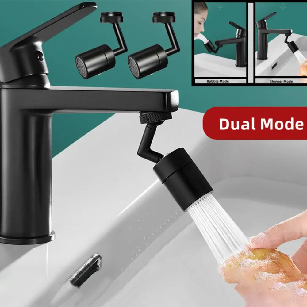 

720 Degrees Universal Splash Filter Faucet Spray Head Anti Splash Filter Faucet Movable Kitchen Tap Water Saving Nozzle Sprayer