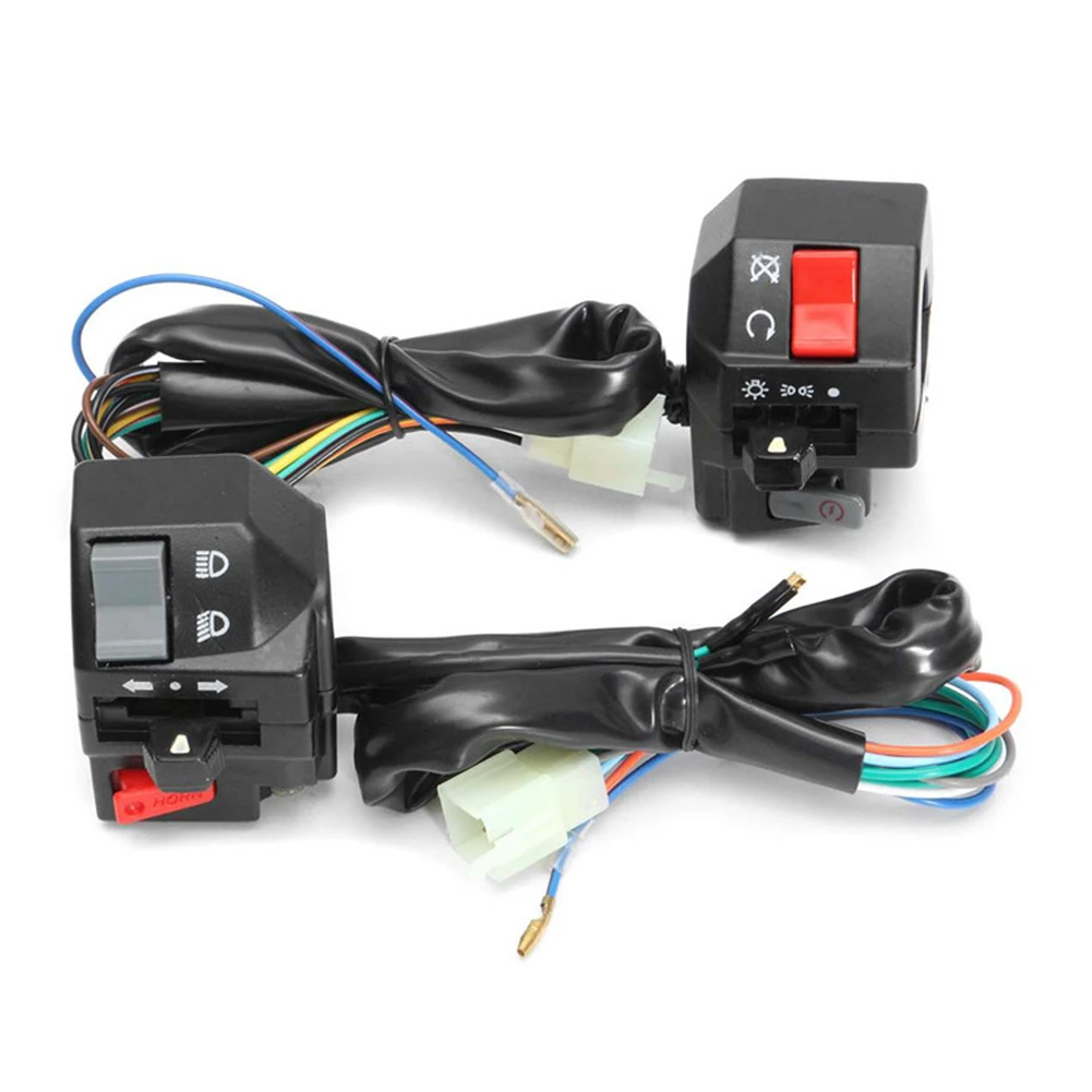 

Universal Motorcycle Handlebar Control Switches For Horn Motor Electrical Start Accessories High-Quality