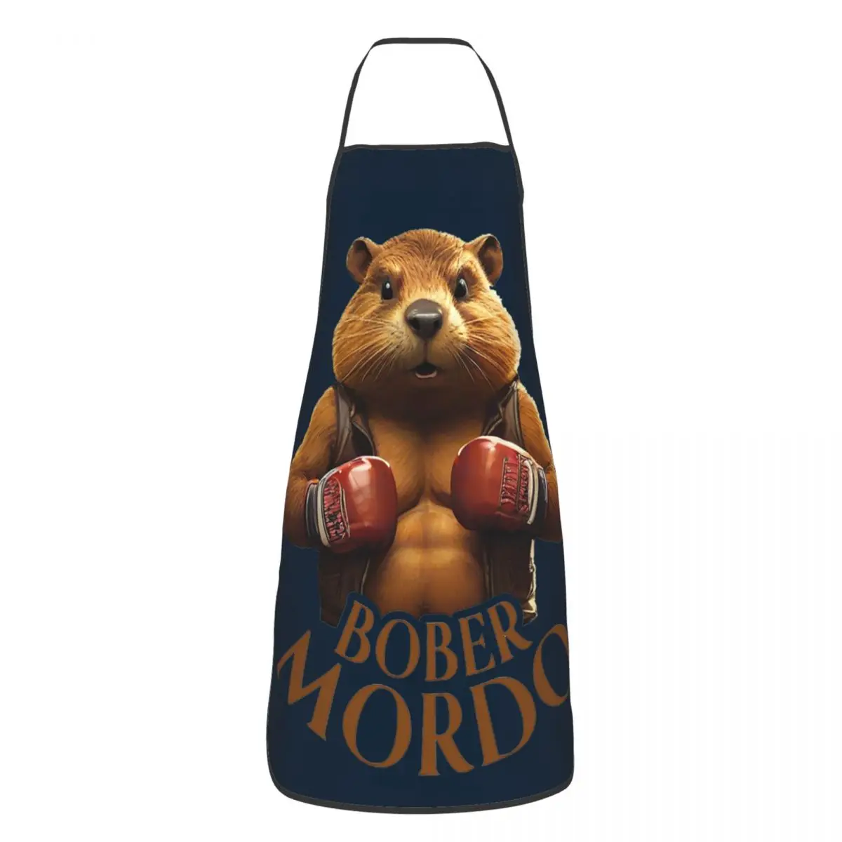 Нагрудник Bober Bbr Beaver фартук для шеф-повара готовки кухонный без рукавов мужчин и