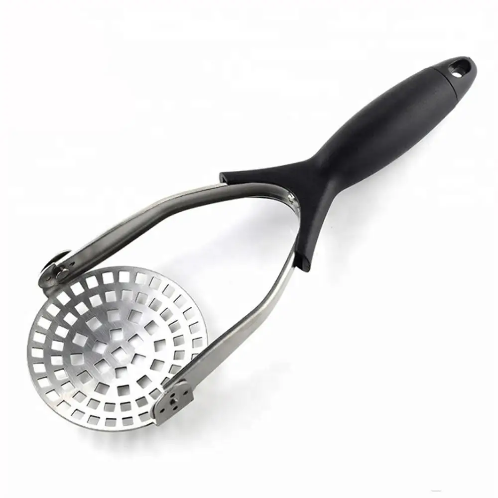 

Stainless steel potato masher manual folding sweet potato masher