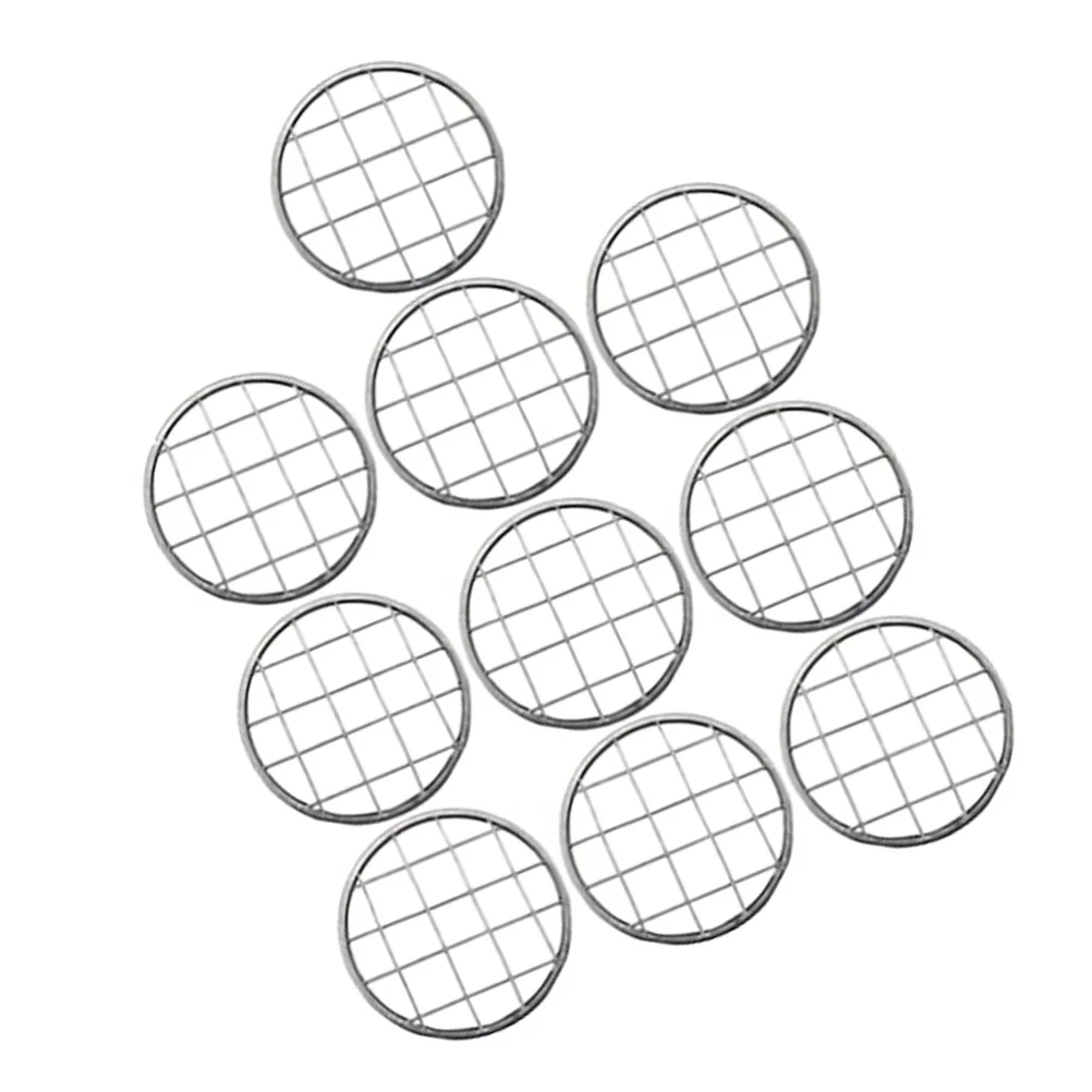 10 шт. сетчатый лист для банок Mason красивый держатель металлическая цветочная