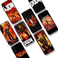 toplbpcs doom game phone case for samsung s20 lite s21 s10 s9 plus for redmi note8 9pro for huawei y6 cover
