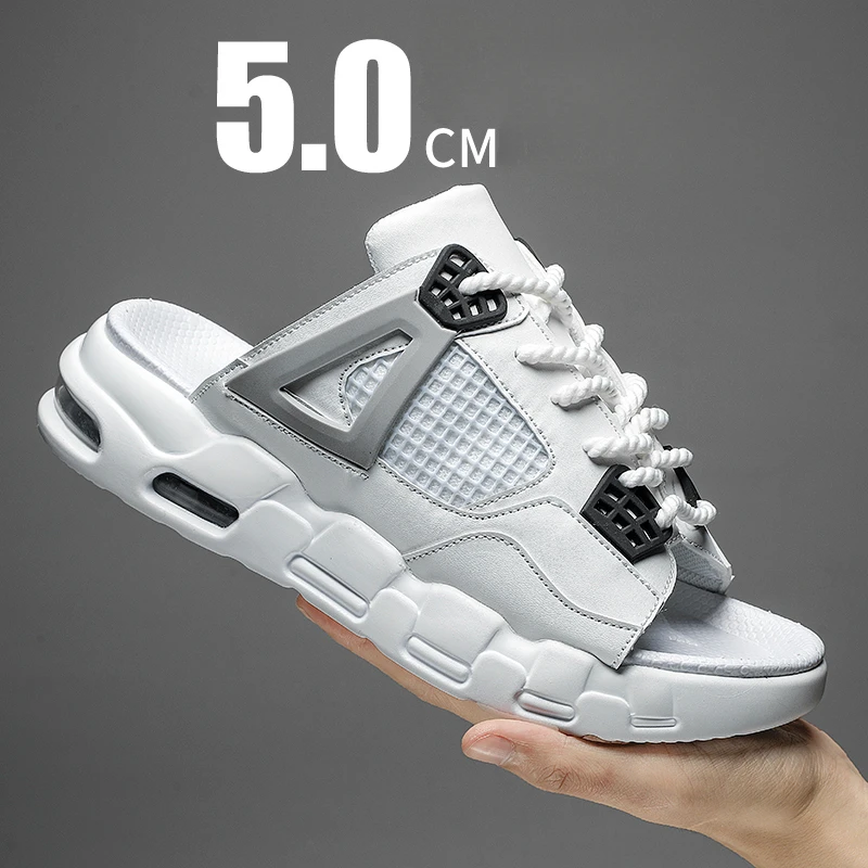 Сандалии мужские пляжные удобные босоножки оригинальная Брендовая обувь летние