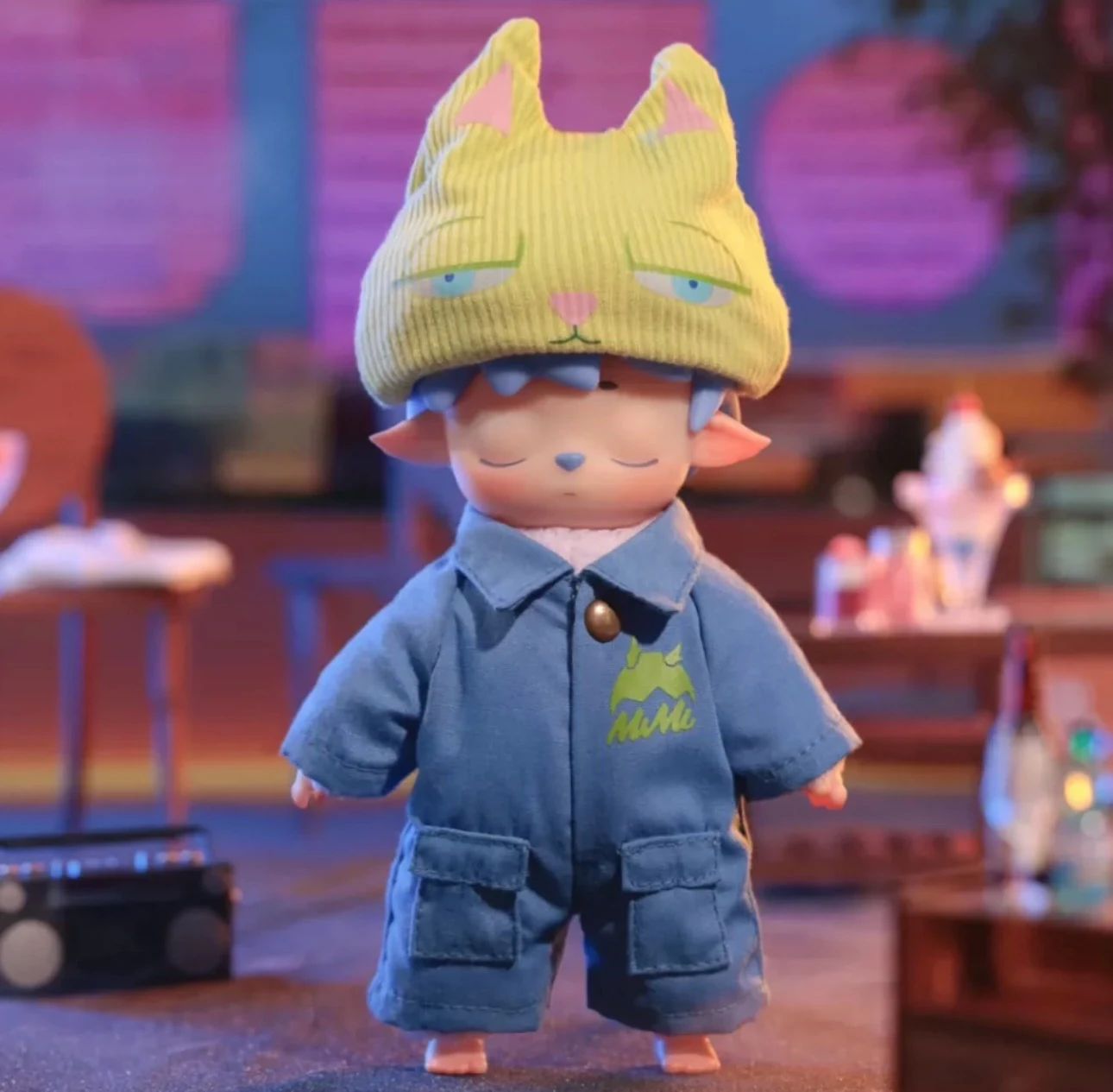 Подлинная виниловая кукла Heyone Blind Box Mimi's City Walk серия Tide Play милая Mimi кавайная