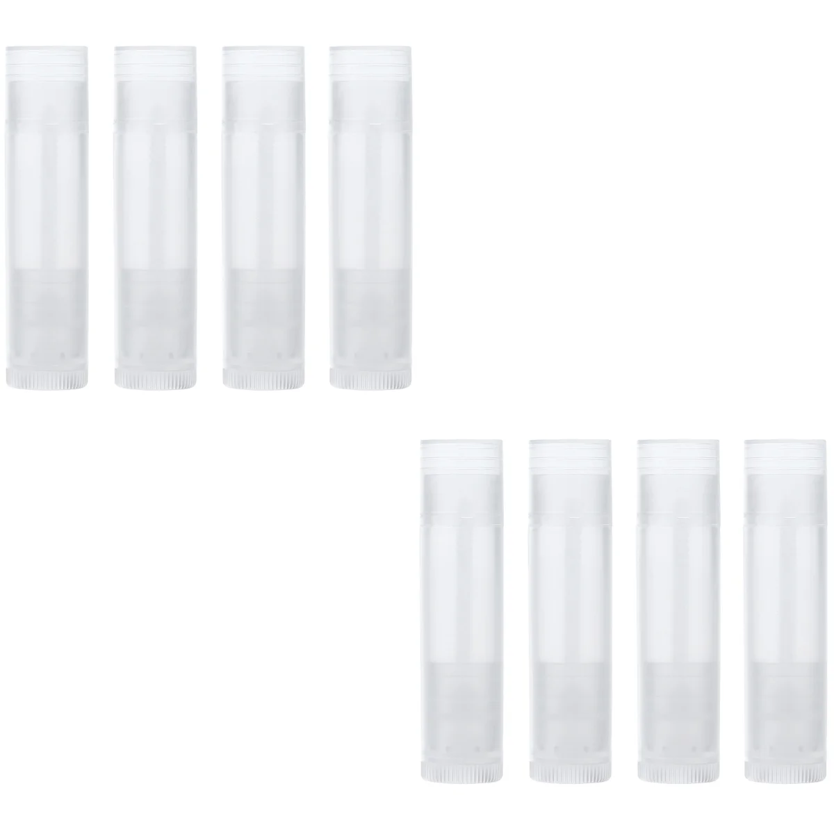 

100 pcs DIY Empty Lip Gloss Lipstick Balm Tube with Caps Container Lip