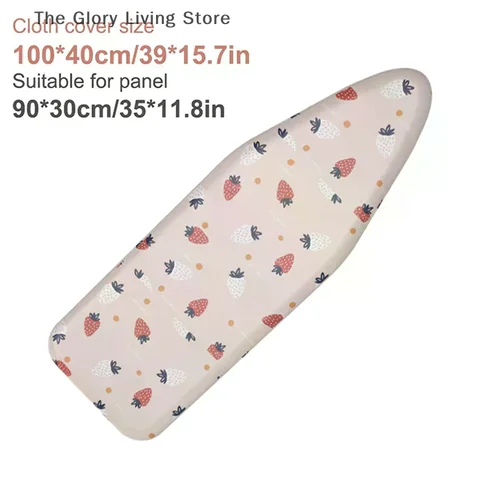 Термостойкий чехол для гладильной доски с цветочным принтом