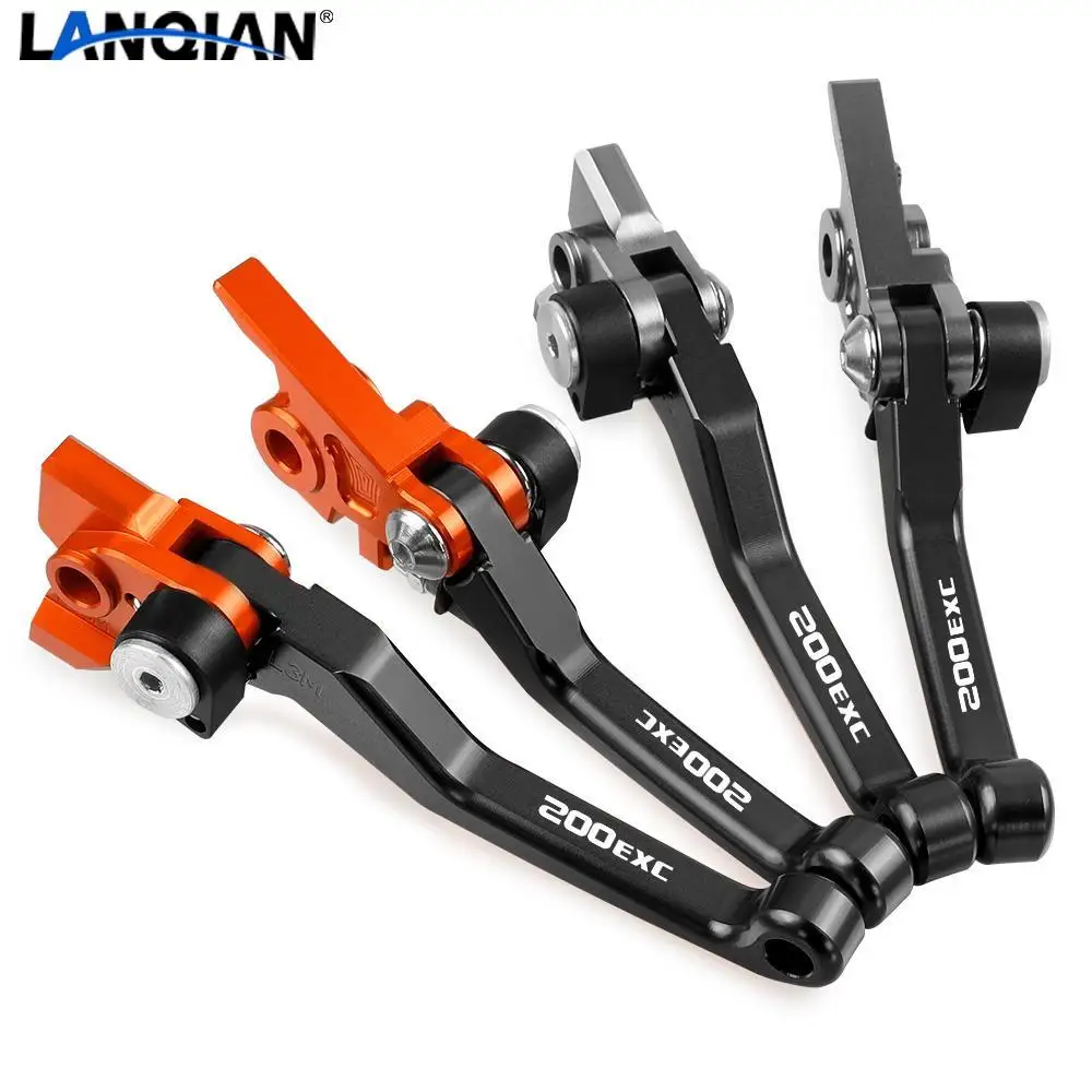 

For 200EXC XC 2016 200 EXC Motocross Foldable Pivot Dirt Bike CNC Handlebar Brake Clutch Levers Handle Lever