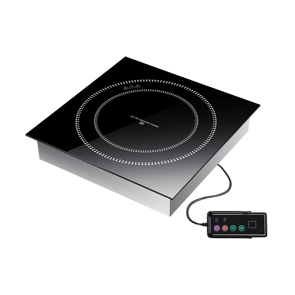 

Stainless Steel Button 220V 50Hz 2.5Kw electric hot pot cooker