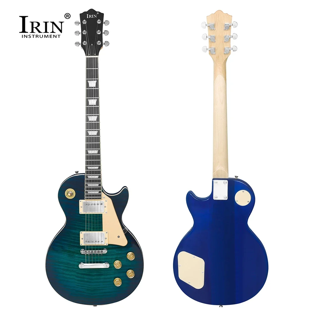 

IRIN New 39-inch Electric Guitar 6 String 22 Frets LP Electric Guitar for Performance Professional Stringed Instruments Guitar