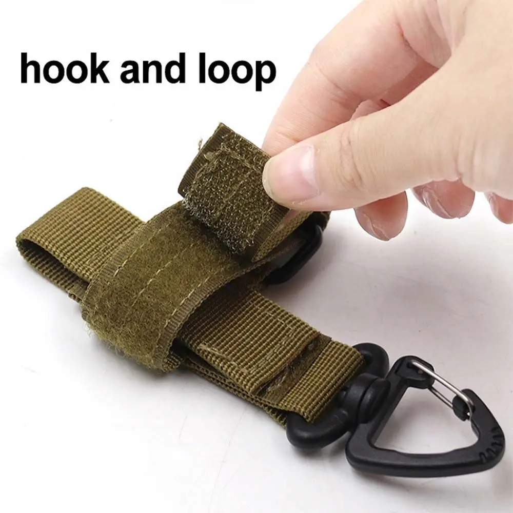 

Multi Tool Gloves Hook Outdoor Anti-lost Waist Bag Camping Hanging Buck Climbing Rope Storage Keychain Nylon